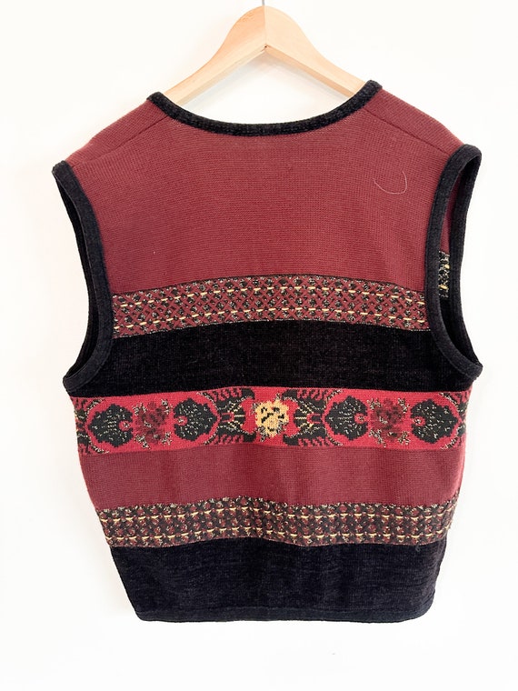 Mondi Woven Vest with front detailing | Vintage V… - image 5