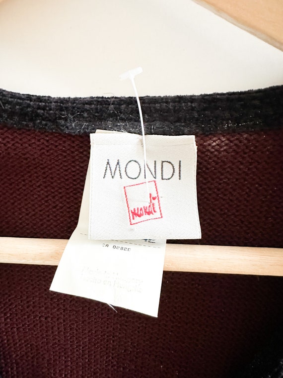Mondi Woven Vest with front detailing | Vintage V… - image 2