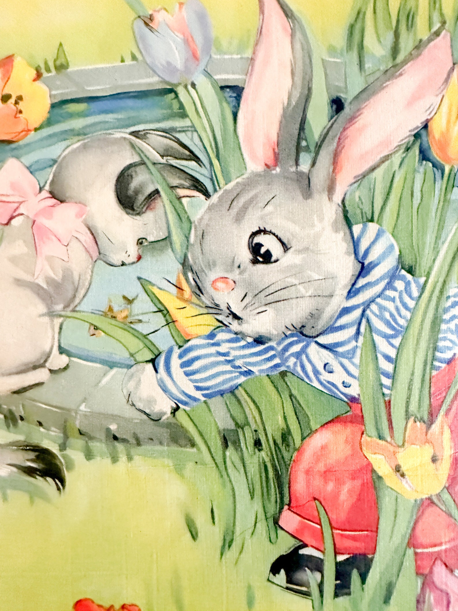 Vintage 1940s Peter Rabbit Children's Book | Ruth E. Newton ...
