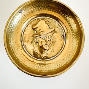 The Artful Dodger Brass  Change Plate  | Vintage pocket Change Plate