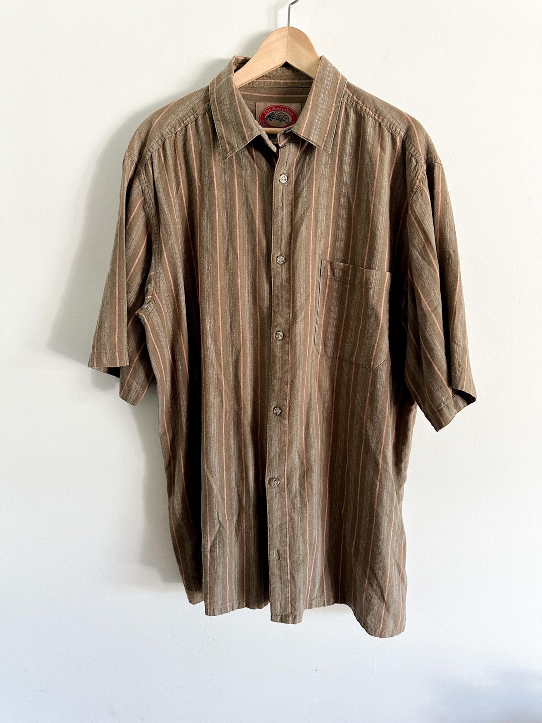 VINTAGE AUSTRALIAN OUTBACK COLLECTION HEAVY WOOL JACKET SHIRT CPO S 41” (38)