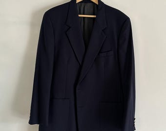 Vintage Merit Men's Sport Coat/ Blazer| Vintage Wool Men's Sports Coat/ Dinner Jacket