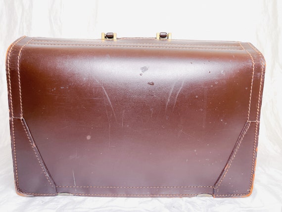 Vintage Price Waterhouse & Co. Leather Case| Brie… - image 9