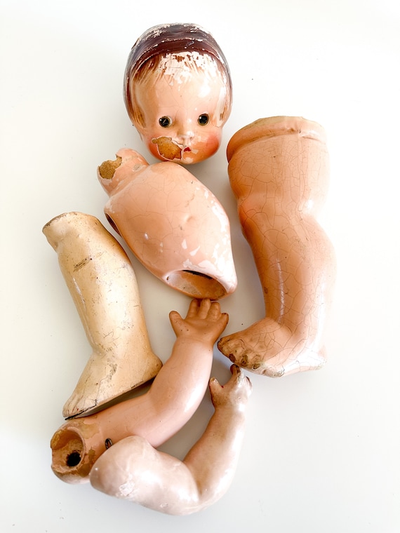 Lot of Vintage Doll Part | Vintage Doll Parts | Collectible