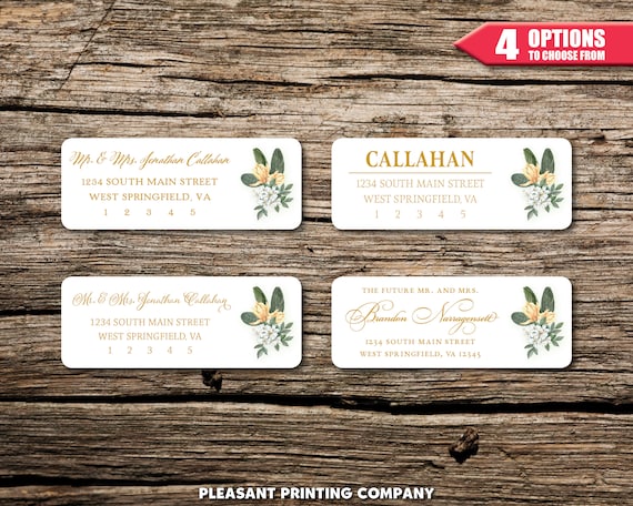 Cheap return address labels canada