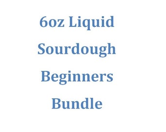 6oz liquid SF Sourdough beginners bundle