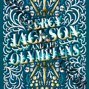Percy Jackson and the Olympians Book Cover (Redone) DIGITAL DOWNLOAD