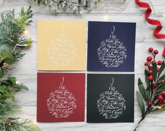 Born This Day - Christmas Greeting Card - Christian Christmas Card