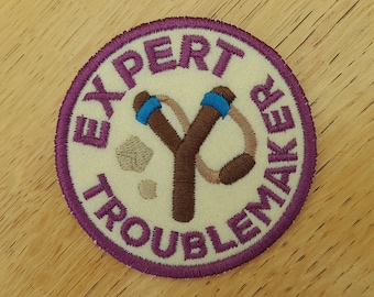 Expert Troublemaker - Applique Patch