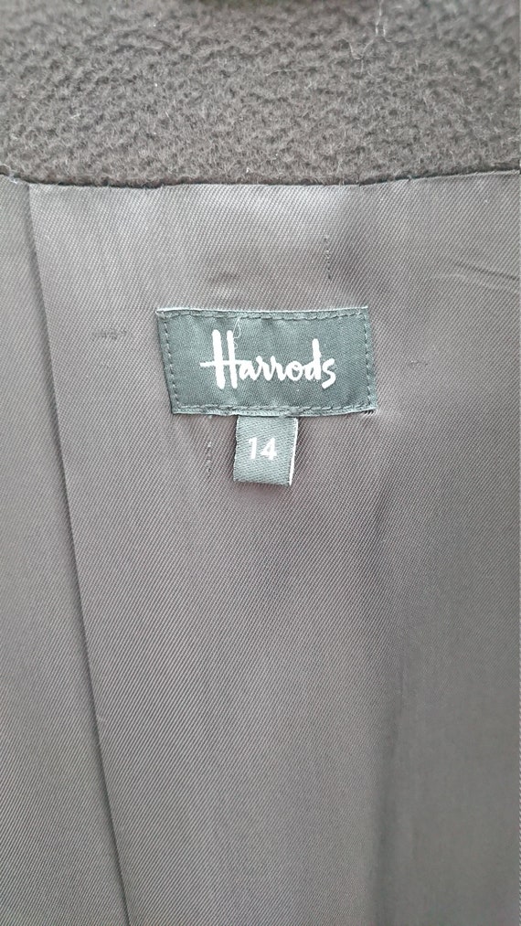 Vintage Harrods Cashmere Coat - image 10