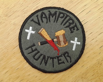 Vampire Hunter - Applique Patch
