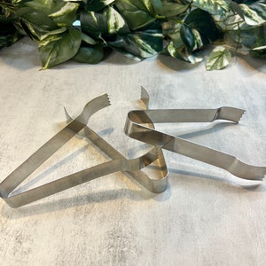 5.6” Stainless Steal Tongs for Charcoal • Tongs for Charcoal Incense