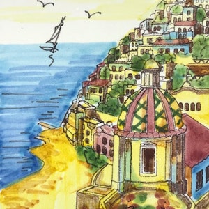 Ceramic Tile: Citta della Costa Amalfitana 6x6 image 5