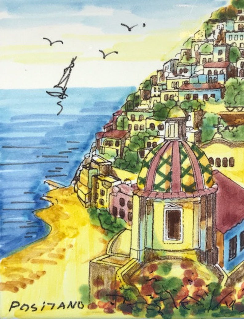 Ceramic Tile: Citta della Costa Amalfitana 6x6 image 5