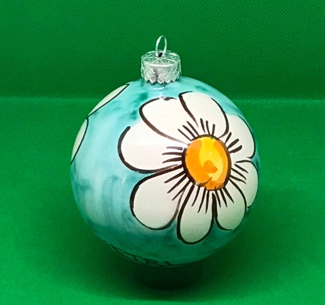 Christmas Tree Bulb Daisy Etsy