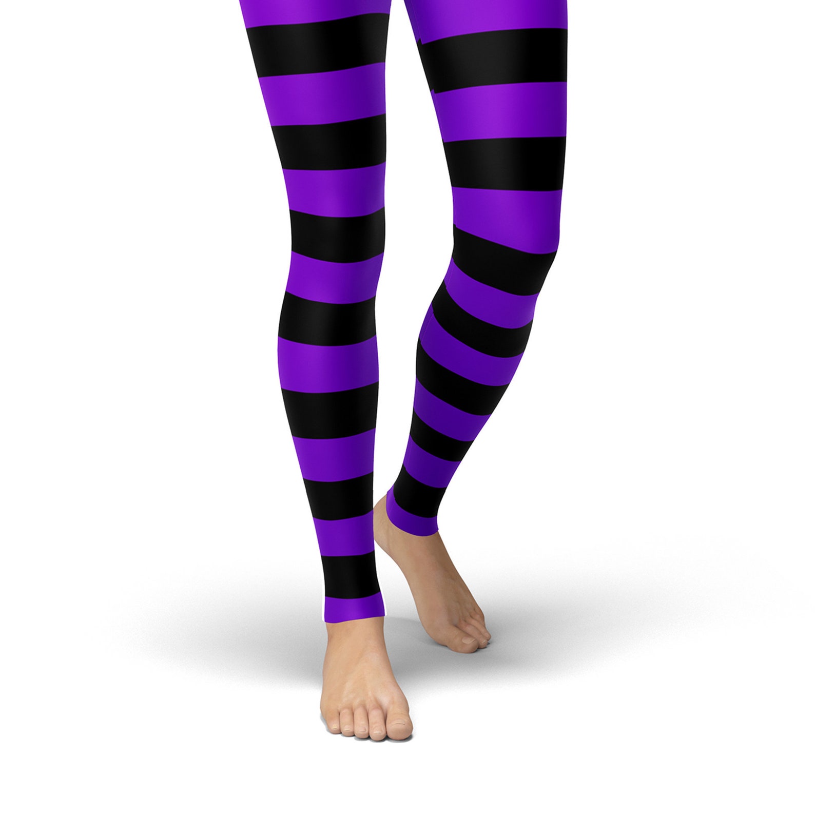 pink and black striped spandex leggings - YouTube