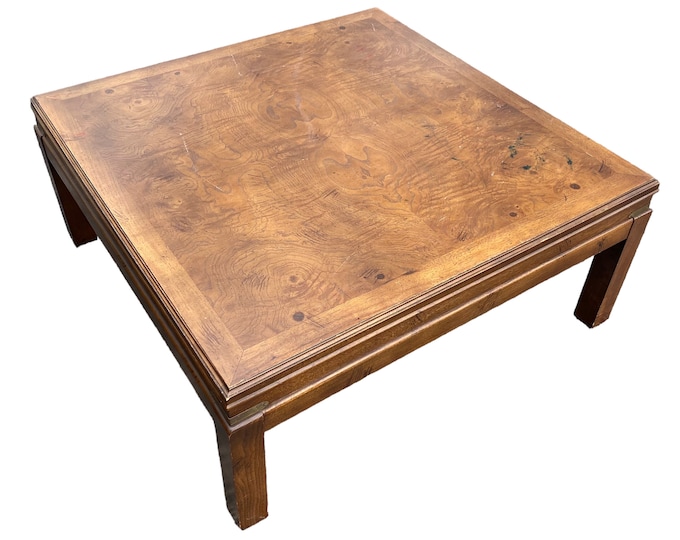 Vintage Square Coffee Table by Lane 38x38 Wide Etsy