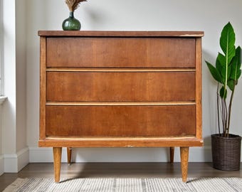 Mid Century Modern Large Nightstand Small Dresser Chest 5544 SHIPPING NOT  INCLUDED Please Ask for Shipping Quote - Etsy