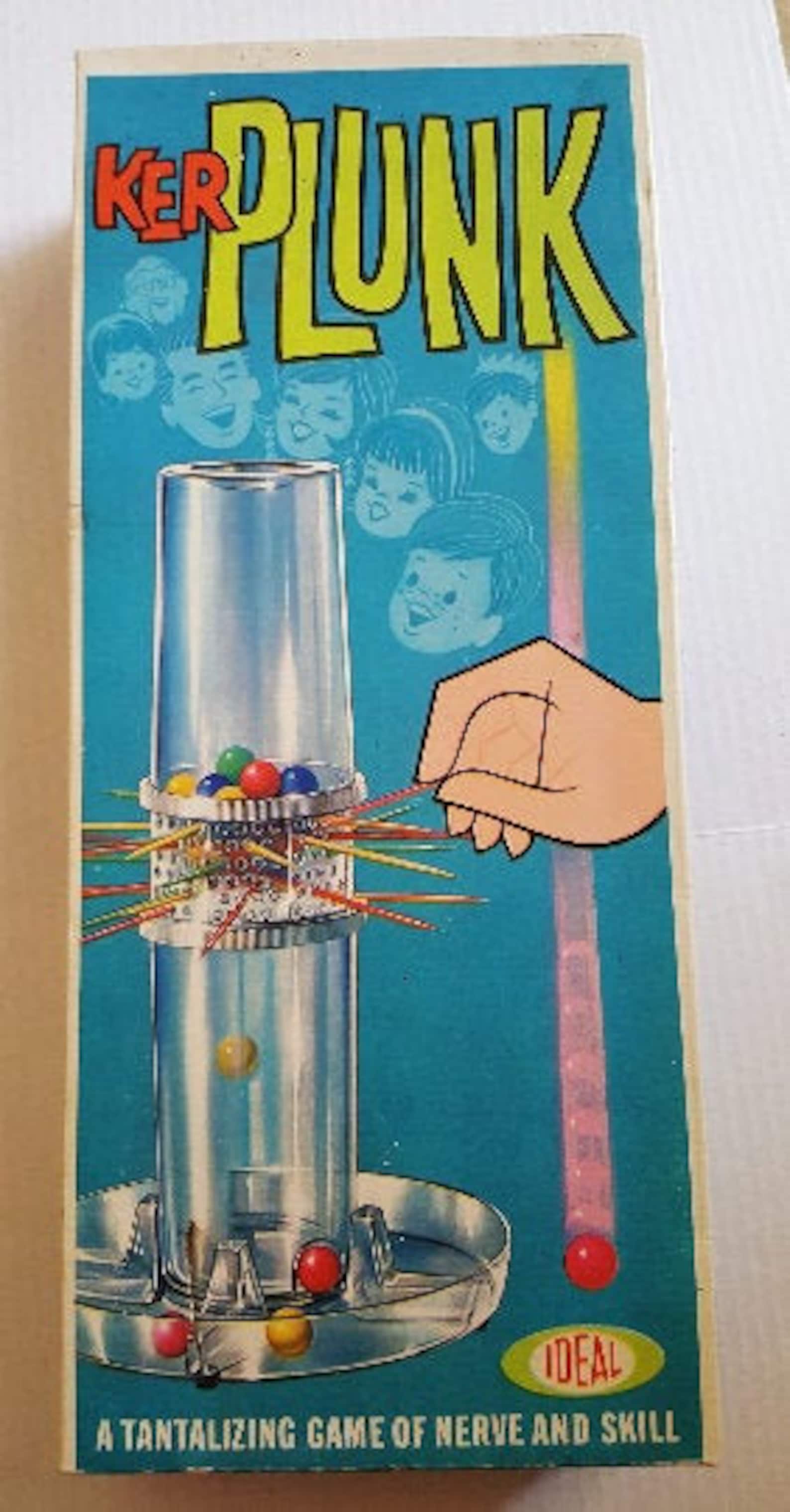 KERPLUNK Game 1967 Ideal Marble Toy Complete EXCELLENT With Etsy