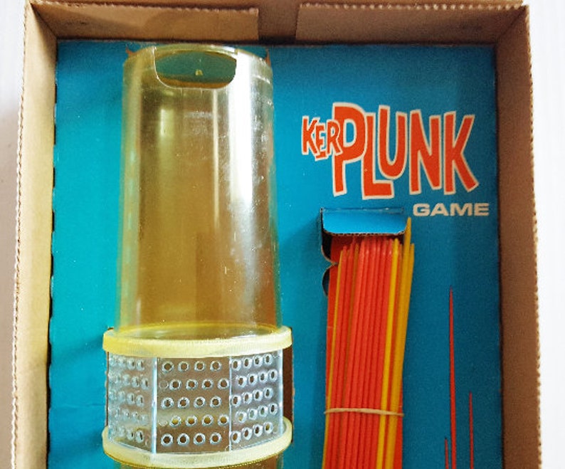 KERPLUNK Game 1967 Ideal Marble Toy Complete EXCELLENT With Etsy