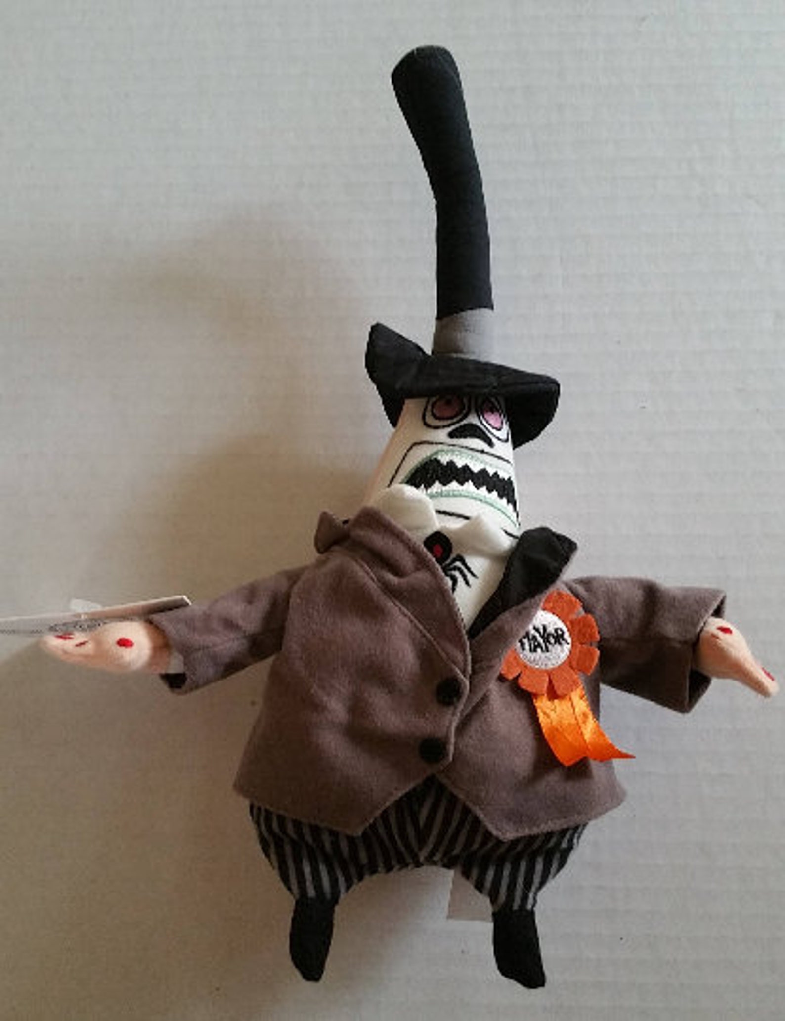 NIGHTMARE BEFORE CHRISTMAS Mayor Plush Doll New With Tag Etsy