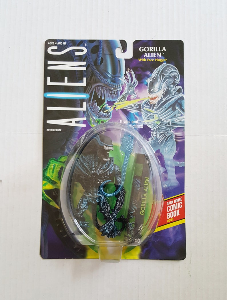 ALIENS GORILLA Alien Action Figure NIB 1992 Movie Toy Etsy