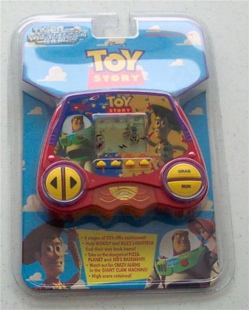 TOY STORY Electronic Hand Held LCD Game New In Package 1996 Etsy