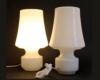 LAST PIECE | Mid Century stunning mushroom Murano table/desk lamp (40Hx22x14cm) Mint condition!