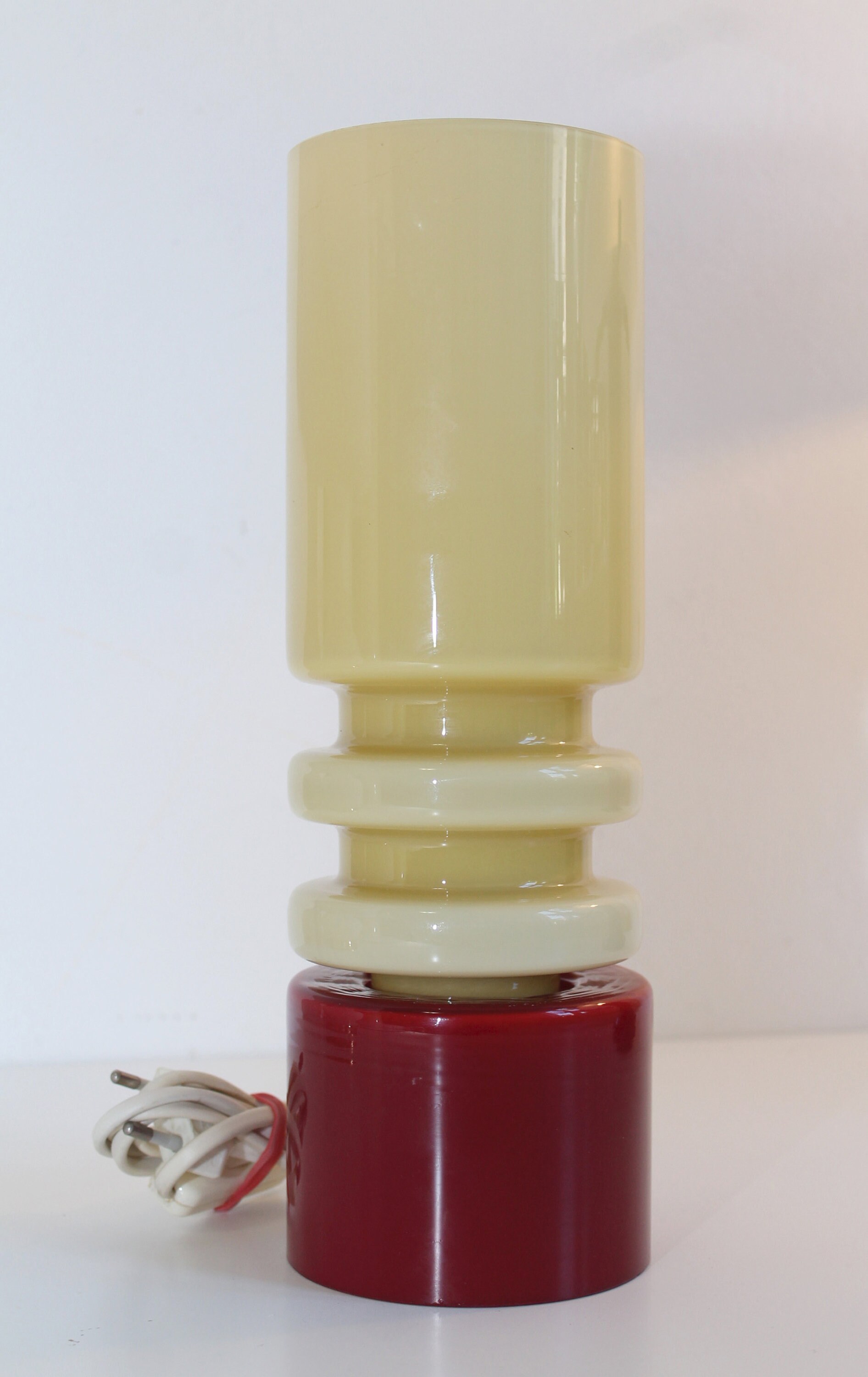 Lampe de table venini Murano Glass des années 1950 Etsy