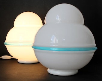 SET | Vintage Murano by LEUCOS Tischlampen (26 Höhe mal 23 Durchmesser cm) | ein echter Hingucker!
