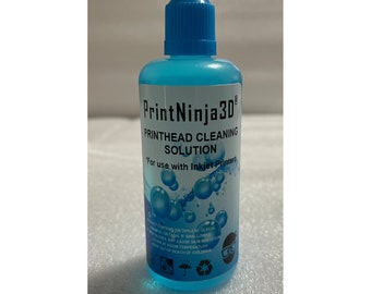 100ml Soluzione detergente per testina di stampa a getto d'inchiostro - per lavaggio - **contiene glicole dietilenico DTF, sublimazione, foto - Nessun kit