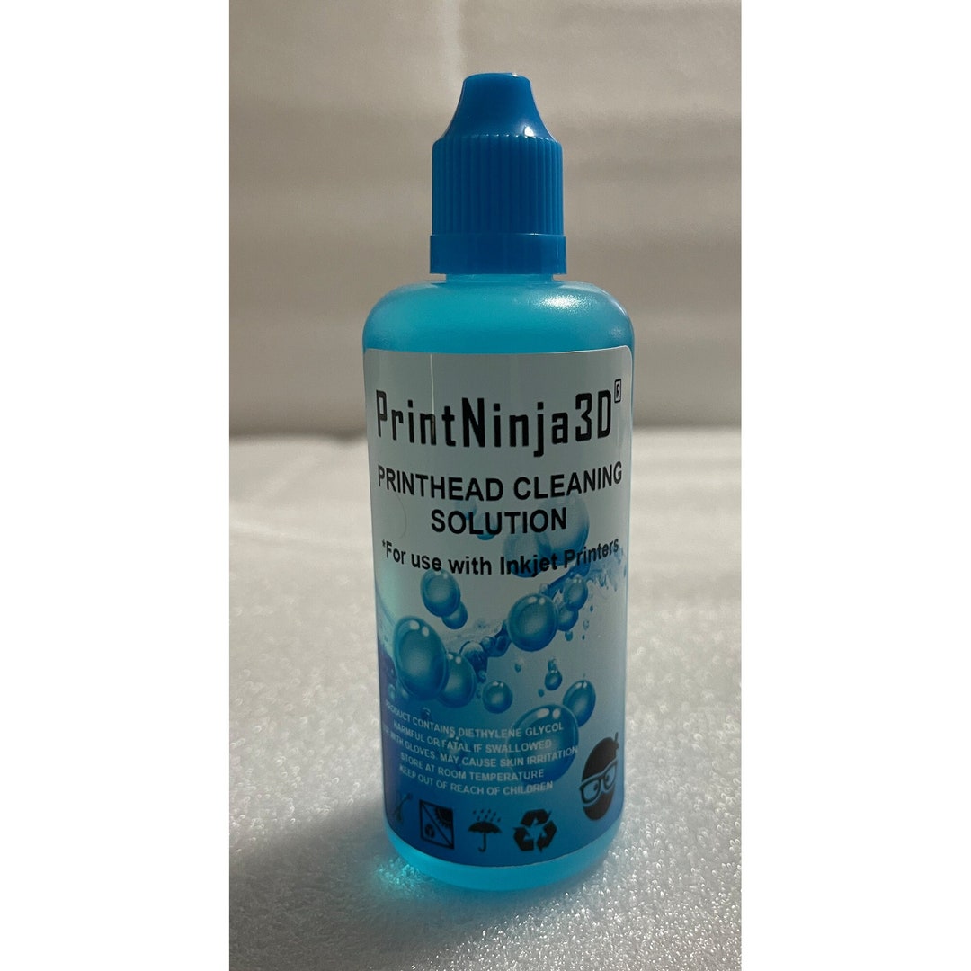 100ml Inkjet Print Head Cleaning Solution for Flushing contains