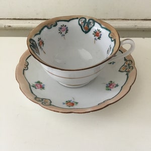 Vintage Made in Japan tea cup and saucer