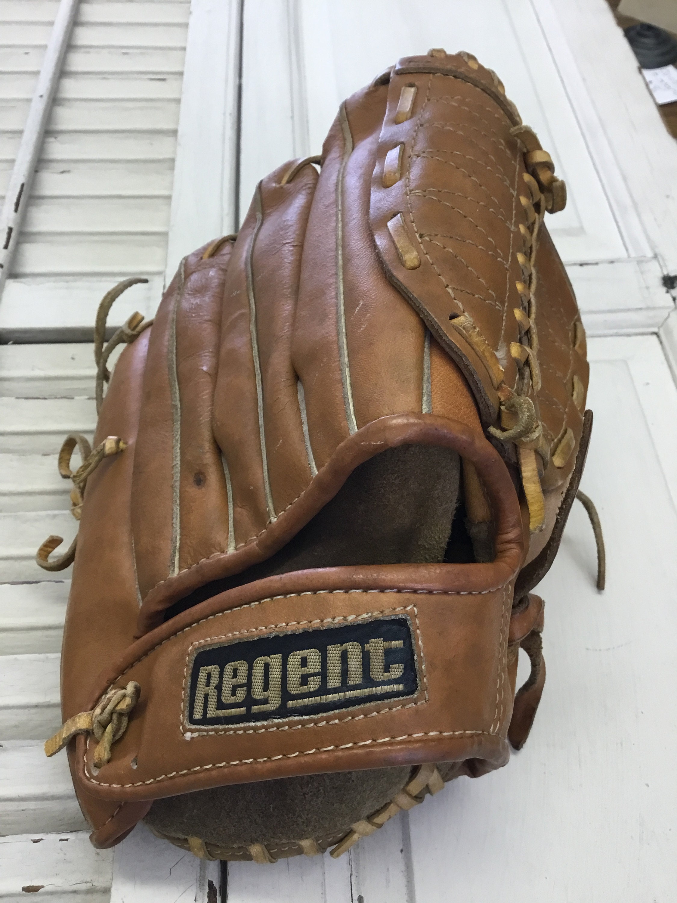 Regent Youth Baseball Glove 03124 Eagle Tan Etsy