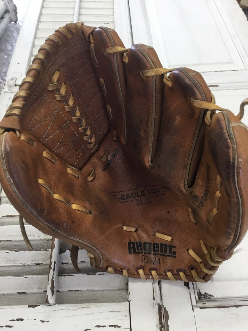 Regent Youth Baseball Glove 03124 Eagle Tan Etsy