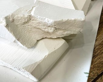 White Natural Clay "Snowflake" Kaolin from 200 gram to 1 kg Organic Beauty Wholesale