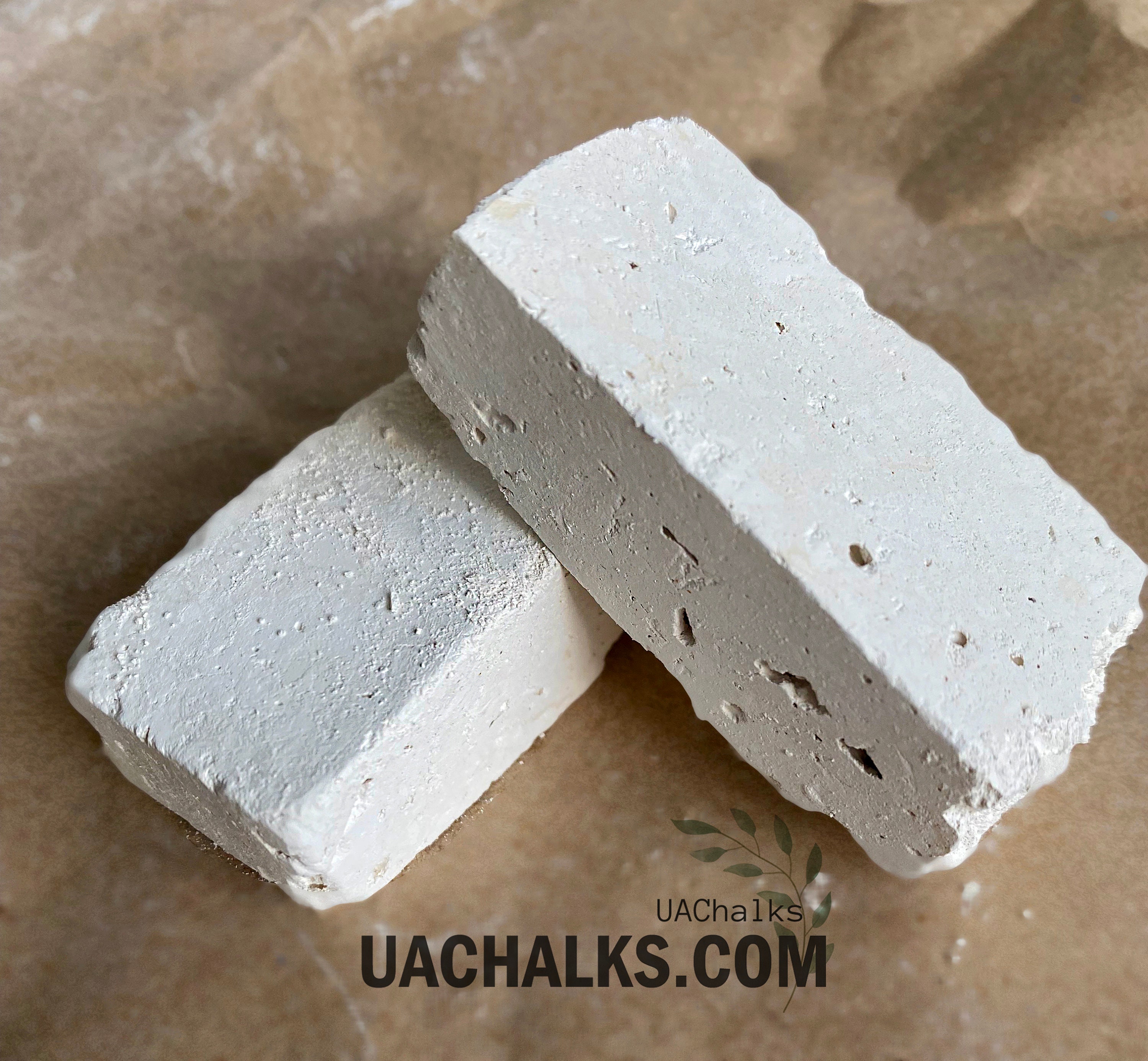 Chalkovsky Premium Edible Chalk - Natural Chalk for Eating - Crunchy Belgorod Chalk Chunks - Russian Organic Chalk for Bone Strength - Zero Additives