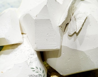 PURE CHALK Natural Ukrainian Lump Chalks, 200 g-10 kg Wholesale