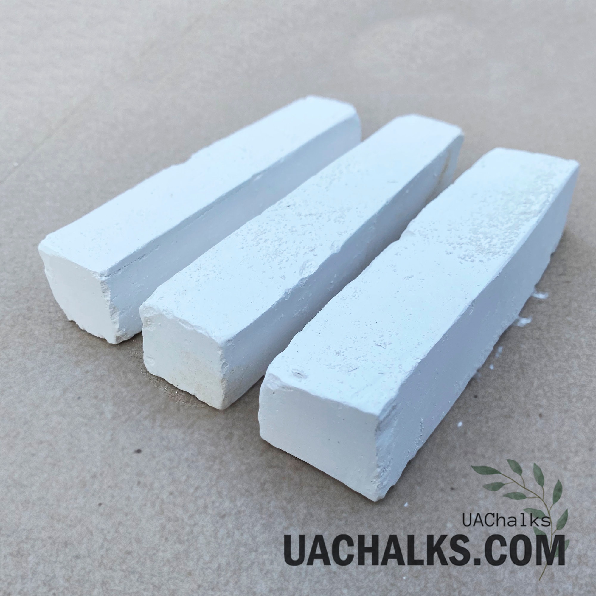 SAWN CHALK Natural Ukrainian Lump Chalks, 400 gm - 900 gm