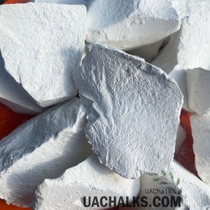SEA CHALK Natural Ukrainian Lump Chalks, 200 g-1 kg Wholesale