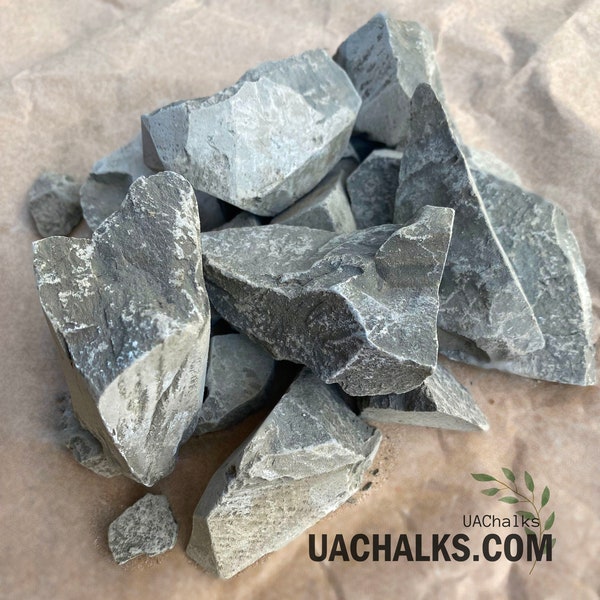 Dark Blue Volcanic Natural Clay from 200 gram to 1 kg Wholesale