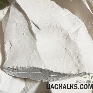 BILOPILLYA CHALK Natural Ukrainian Lump Chalks, 200 g-1 kg Wholesale
