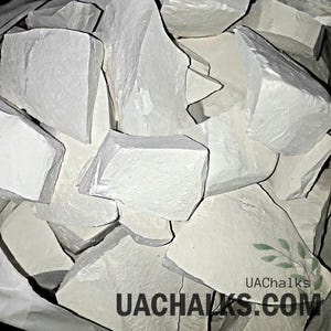 PROLISOK CHALK Natural Ukrainian Lump Chalks, 200 g-1 kg Wholesale