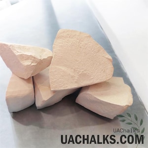 GLINOMEL "FRESH" Arcilla + tiza natural ucraniana en terrones, 200 g-1 kg al por mayor