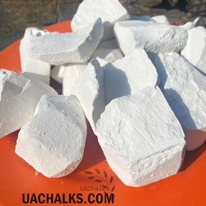 VELVET CHALK Natural Ukrainian Lump Chalks, 200 g-1 kg Wholesale