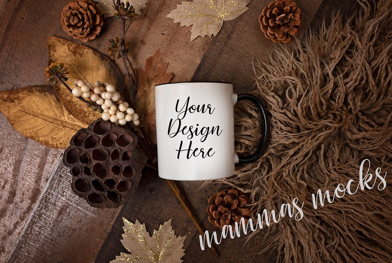 Download 11 OZ Coffee Mug Fall Mockup Coffee Mug Mockup | Etsy
