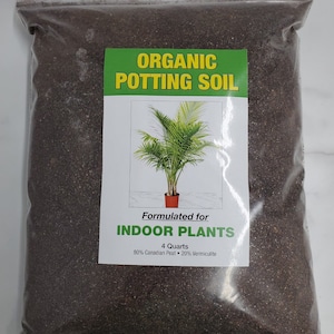 Plant Potting Soil - Organic Potting Soil for Indoor Plants