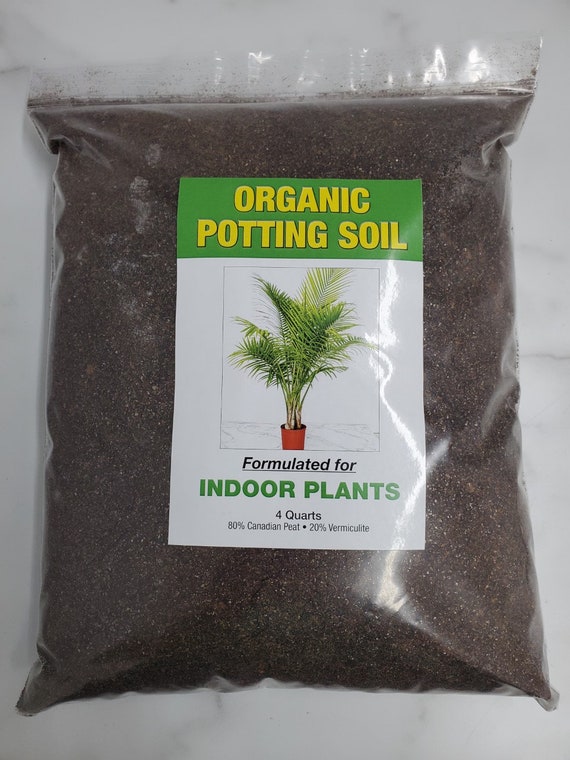 Plant Potting Soil - Organic Potting Soil for Indoor Plants - Etsy