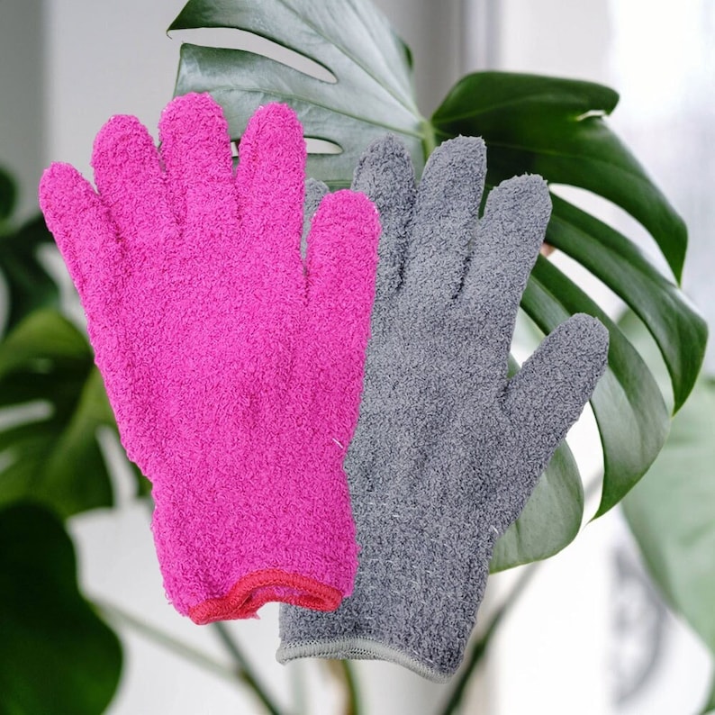 TropicalplantsFL Microfiber Dusting Gloves - Thumbnail 2