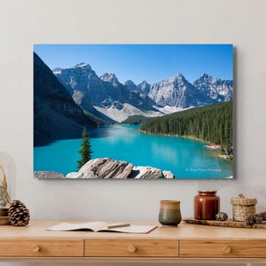 Moraine Lake Print: Banff National Park Landscape Photography